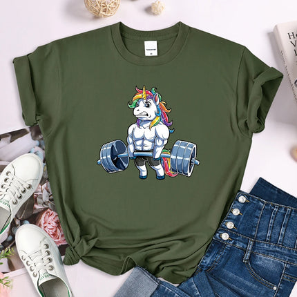 Wear This Sporty Unicorn Shirt