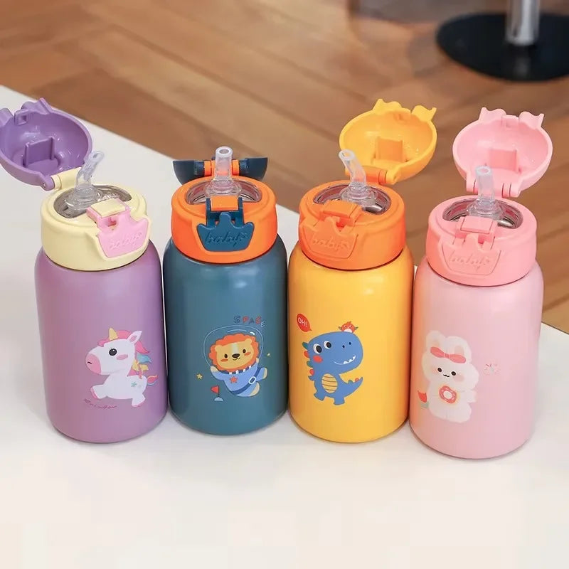 Kids Unicorn Water Bottle with Handle