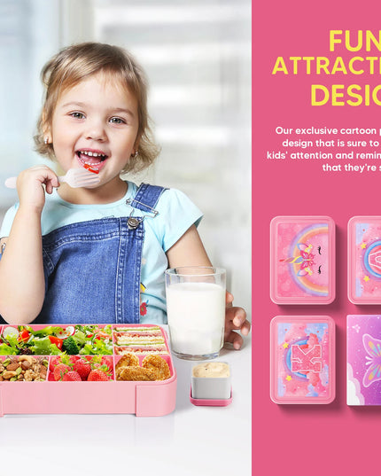 Rainbow Unicorn Bento Lunch Box