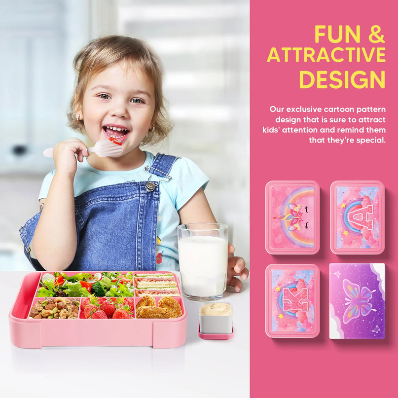 Rainbow Unicorn Bento Lunch Box