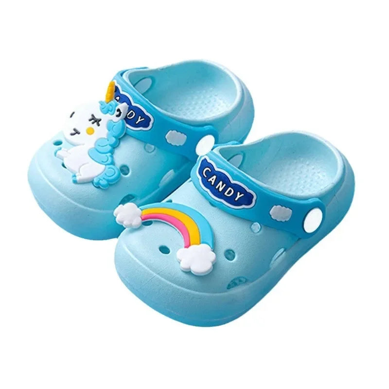 Sweet Unicorn Candy Slippers