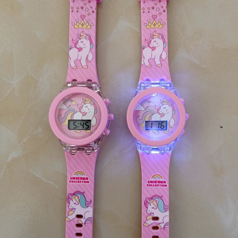Musical Unicorn LED Watch