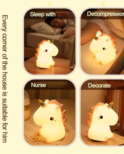 Color Changing Unicorn Night Light Lamp