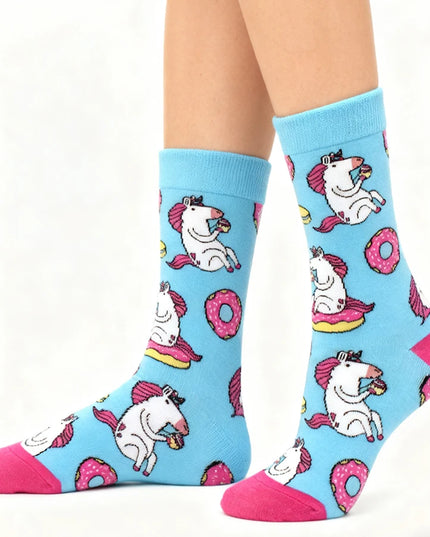 Women's Unicorn Socks - Bold 3-Pack