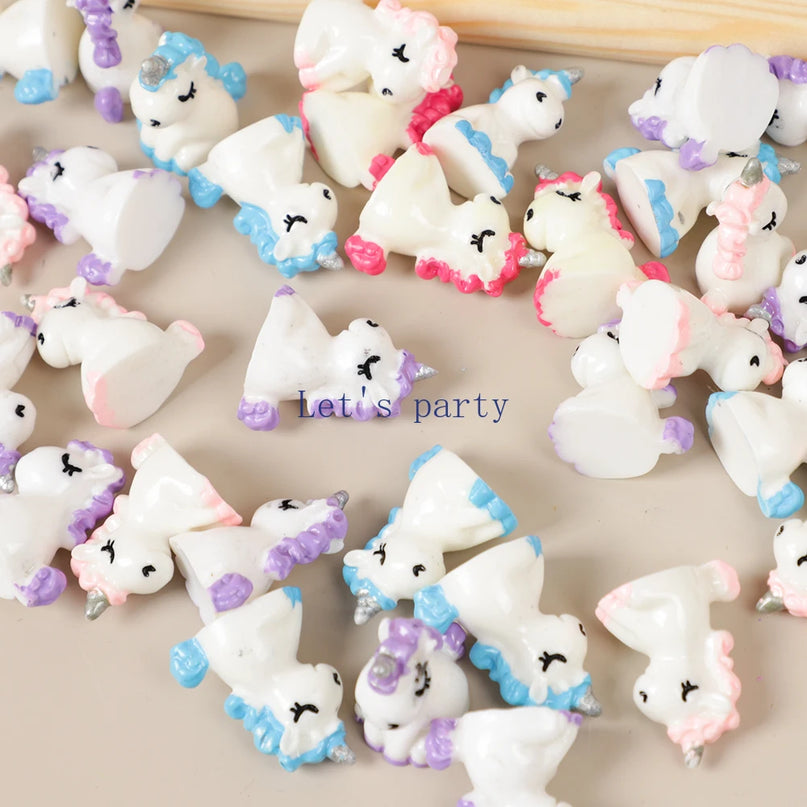 12-Pack Mini Unicorn Figurines