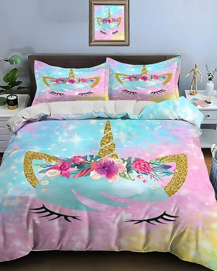 Sparkle Unicorn Bedding for Girls