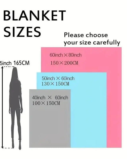 Bold Fairy Unicorn Throw Blanket