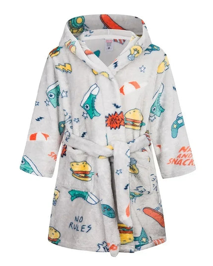 Pink Galaxy Unicorn Robe for Teens