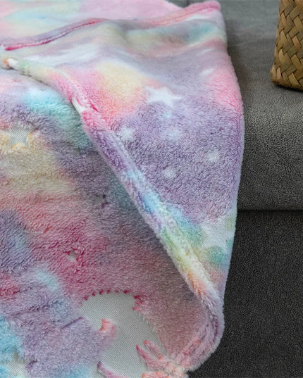 Sweet Pink Unicorn Infant Blanket