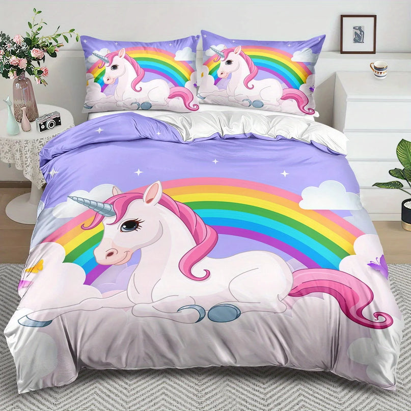 Dreamy Cloud Unicorn Bedding