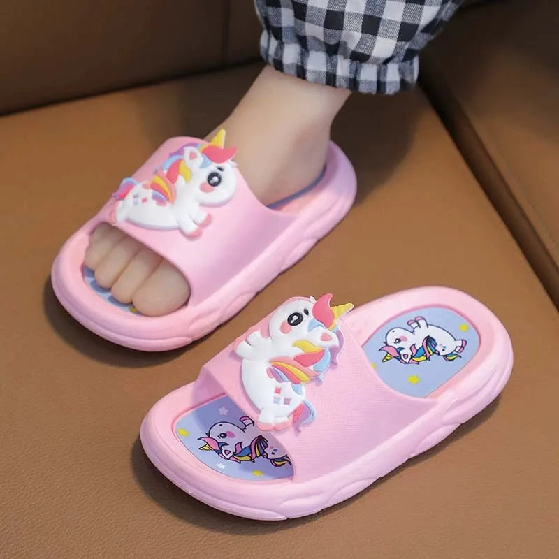 Cushioned Unicorn Slippers