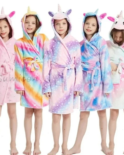 Starry Pastel Unicorn Robe