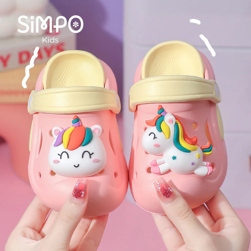 Purple Magic Unicorn Clogs