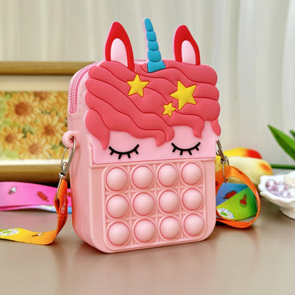 Unicorn Pop It Purse