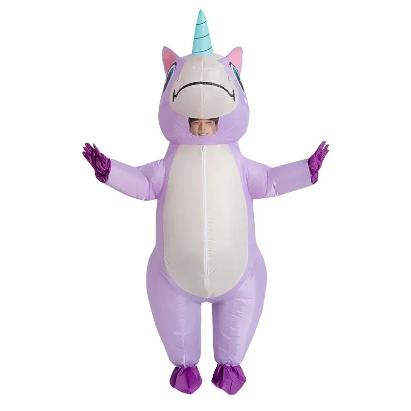 Pink Unicorn Full-Body Costume