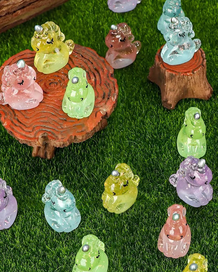 Glitter Resin Unicorn Figurines