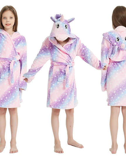 Pastel Galaxy Toddler Robe
