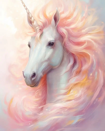 Colorful Unicorn Wall Art for Kids