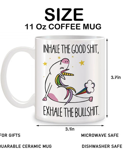 Yoga Unicorn Coffee Mug