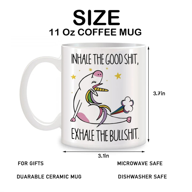 Yoga Unicorn Coffee Mug