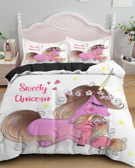 Boho Tribal Unicorn Bedding