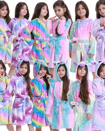 Pastel Kigurumi Unicorn Robe