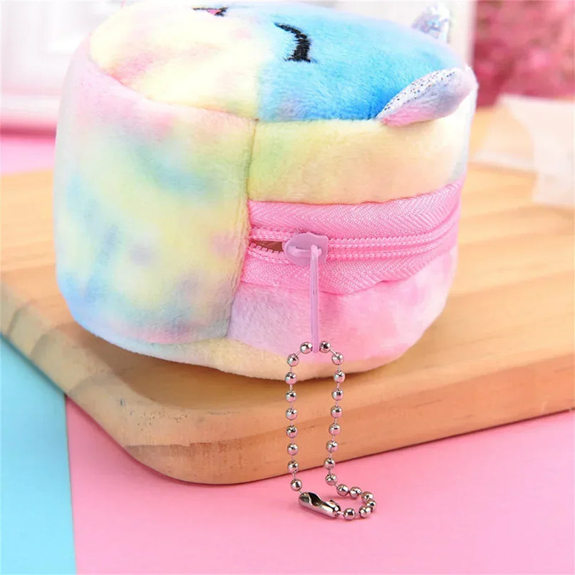 Sleepy Tie-Dye Unicorn Purse