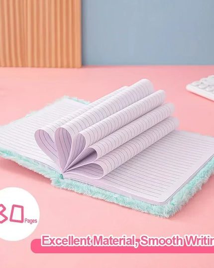 Adorable Pink Unicorn Notebook