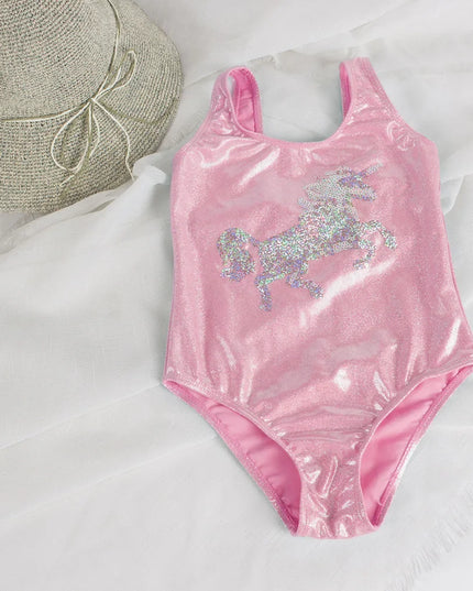 Pink Sparkle Unicorn Swimsuit