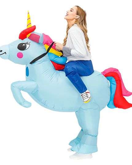 Inflatable Costume Family Set Unicorn