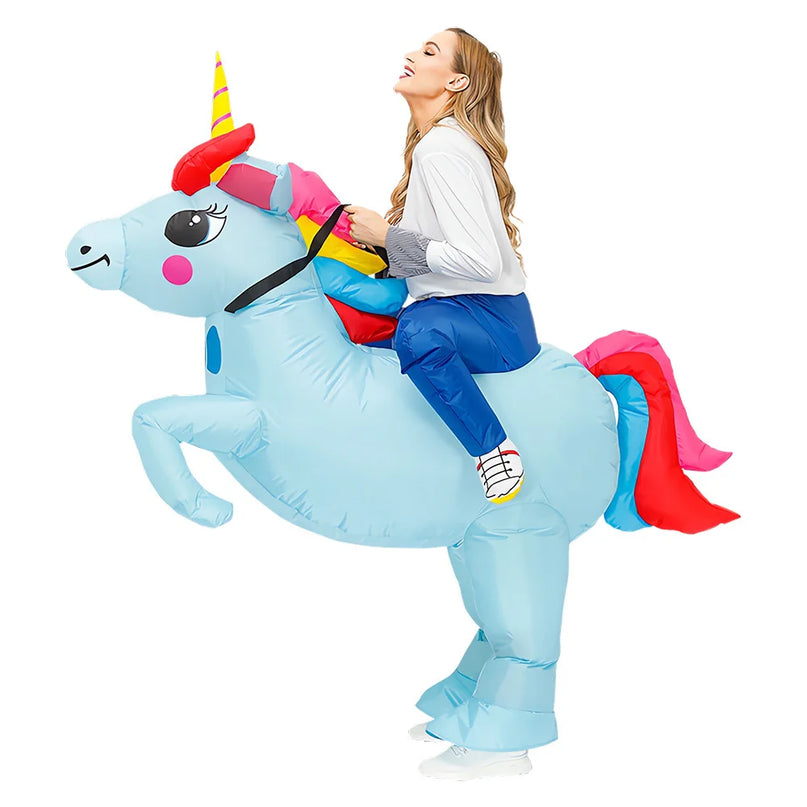 Inflatable Costume Family Set Unicorn