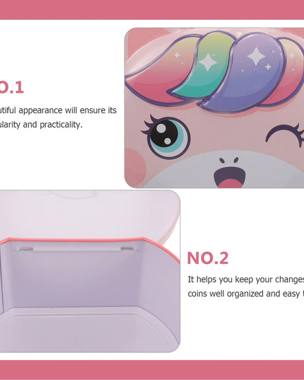 Lockable Unicorn Piggy Bank