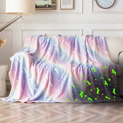 Glow-in-the-Dark Car Seat Blanket