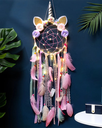 Unicorn Dreamcatcher for Girls Room