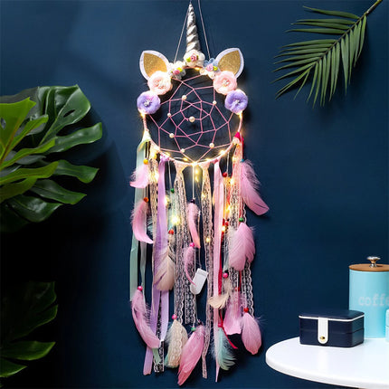 Unicorn Dreamcatcher for Girls Room