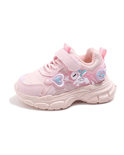 Cozy Pink Unicorn Shoes