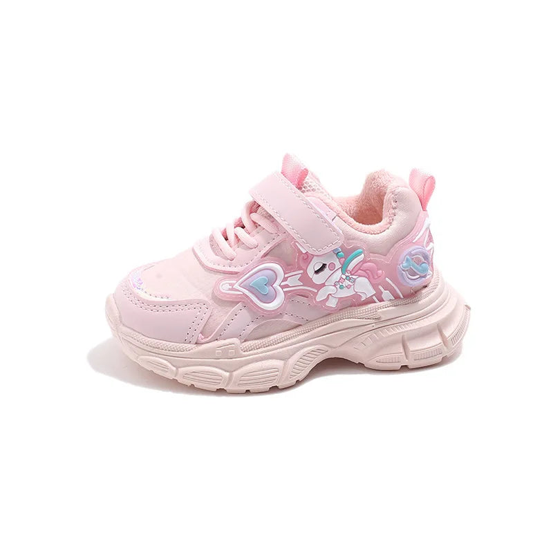 Cozy Pink Unicorn Shoes