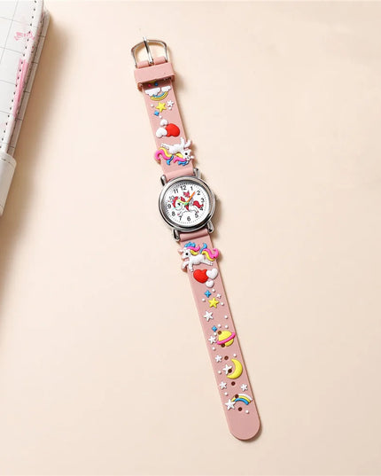 Sky Blue Unicorn 3D Band Watch