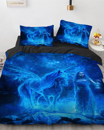 Bronze Wing Golden Pegasus Bedding