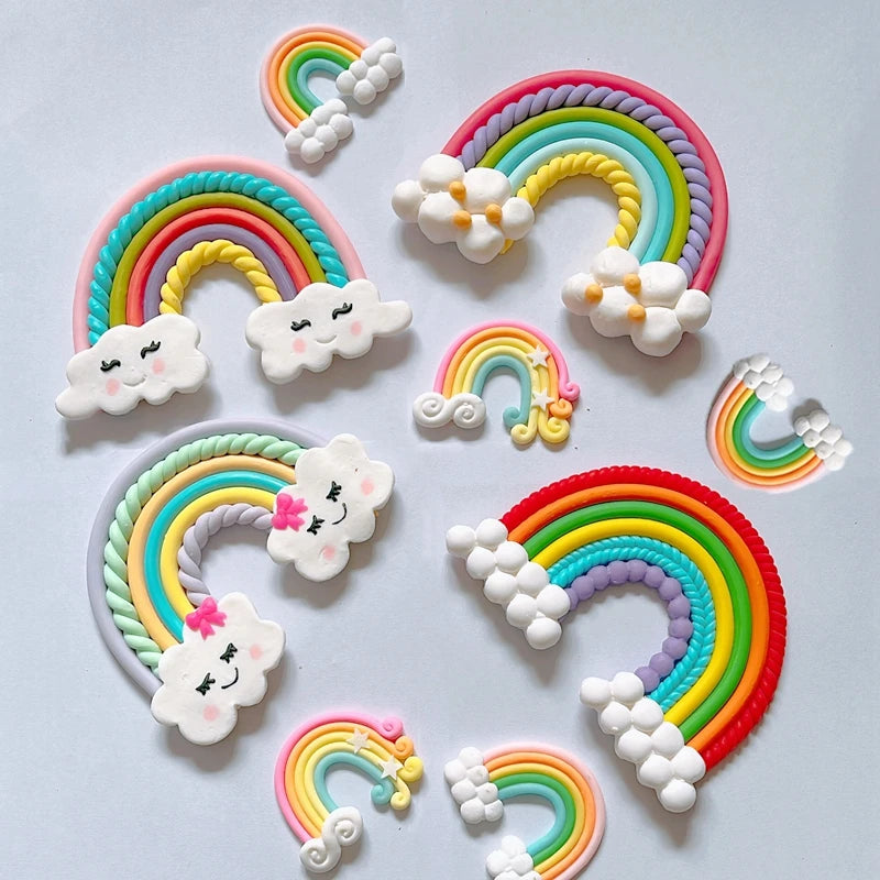 Chubby Kawaii Unicorn Cake Topper