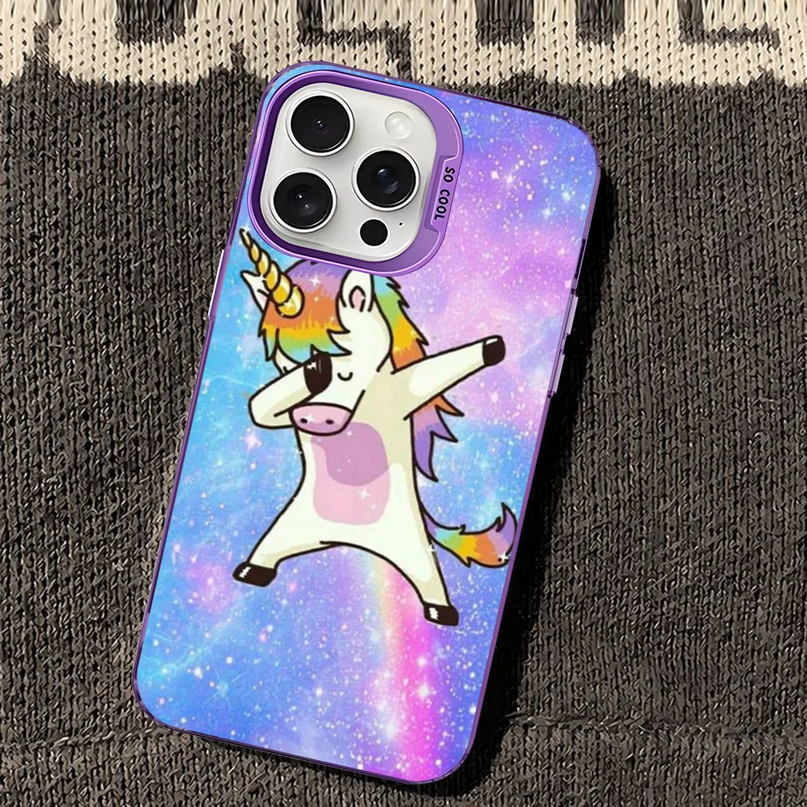Dabbing Galaxy Unicorn Phone Case