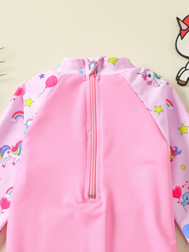 Unicorn Power Sunsafe Swimsuit
