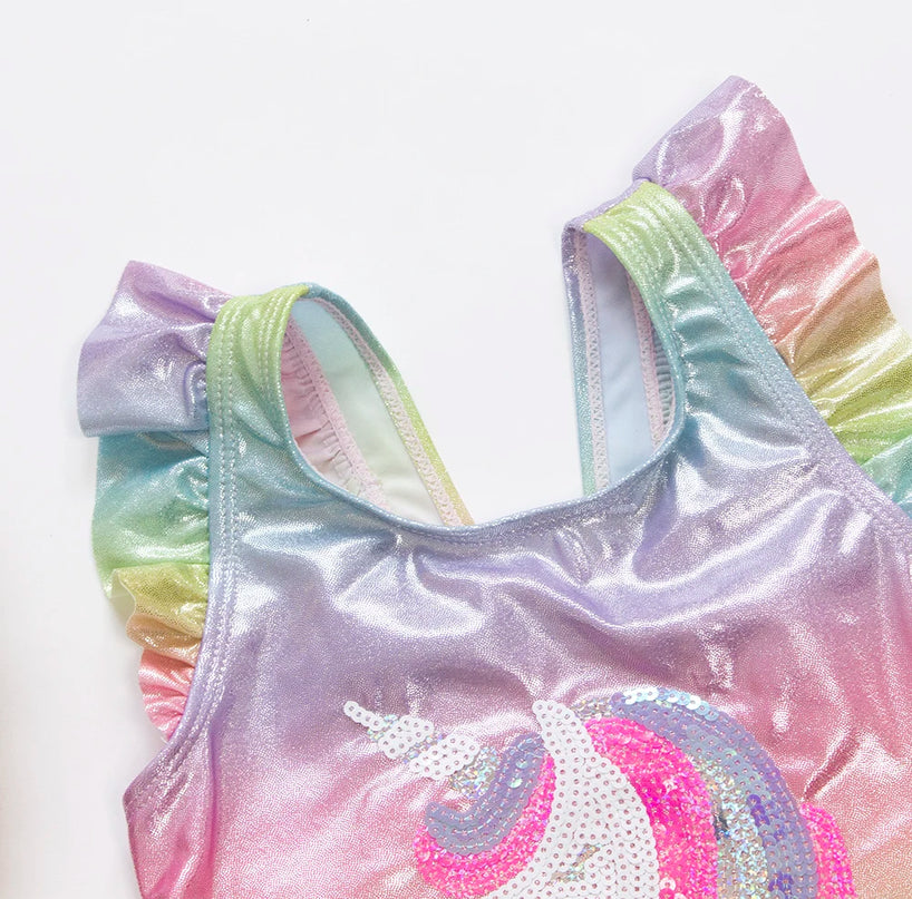Shimmer Sequin Unicorn Swimsuit