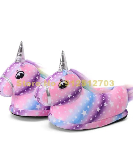 Rainbow Unicorn Hoof Slippers