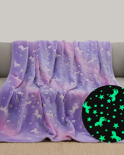 Lavender Blanket That Glows
