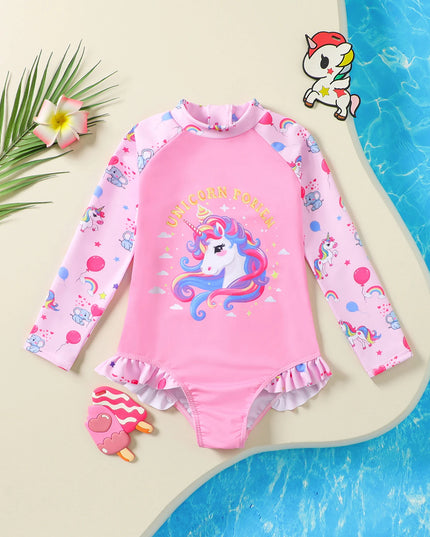 Unicorn Power Sunsafe Swimsuit