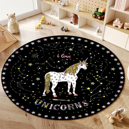 Starry Night Unicorn Rug