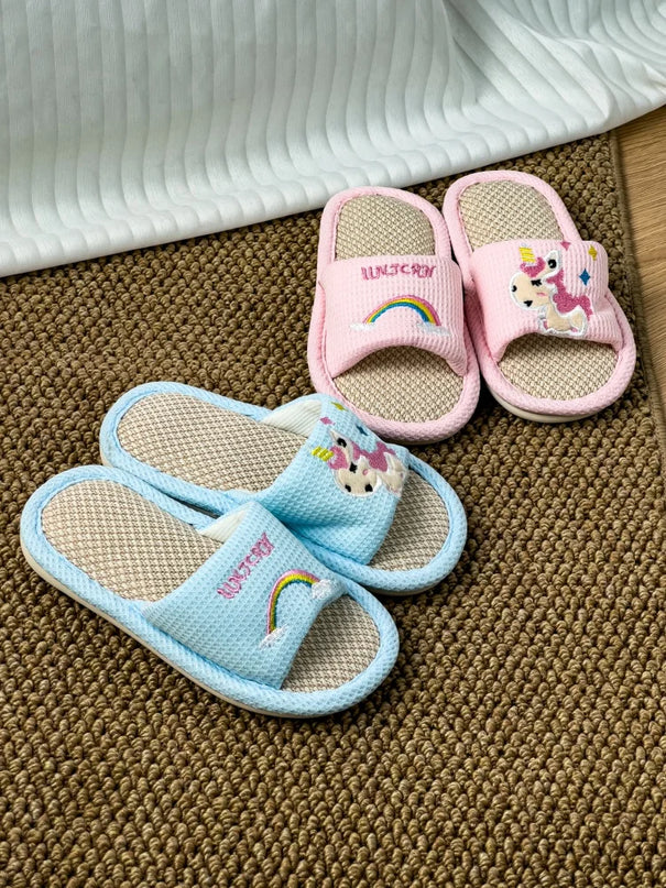 Cool Blue Unicorn Slides