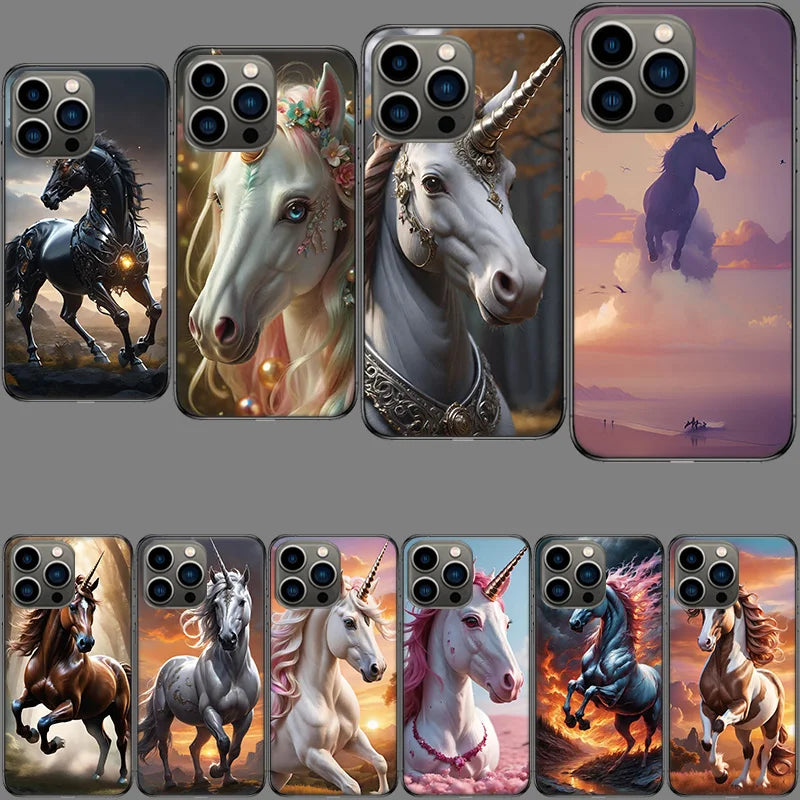 Sunset Unicorn Fantasy Case