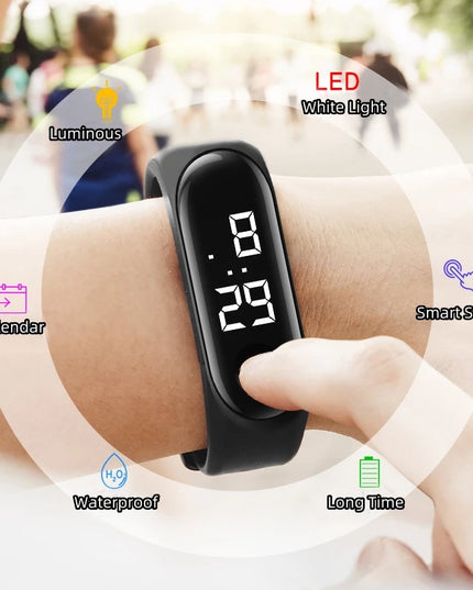 Unicorn Doll Charm LED Watch